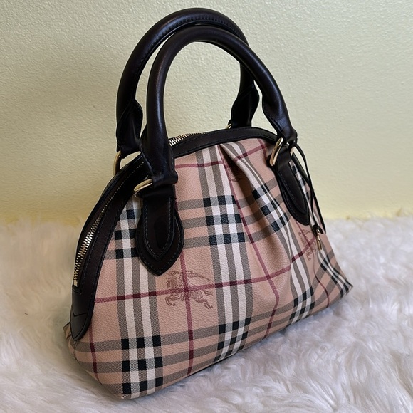 💯Authentic Burberry Haymarket Small Women's Bag🍀 - Picture 4 of 15
